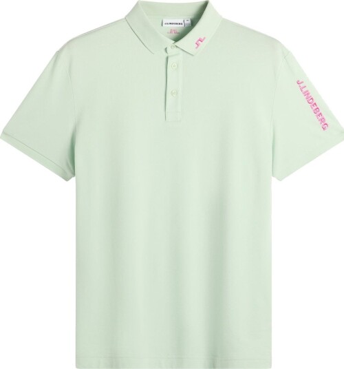 J.Lindeberg Tour Tech Pique Polo Golf pologenser herre Subtle Green XX Large
