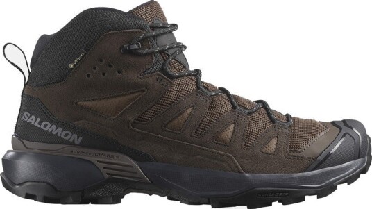 Salomon X Ultra 360 Leather Mid Gore T Dark Earth / Delicioso / Castl 43 1/3 (Uk 9) Sko