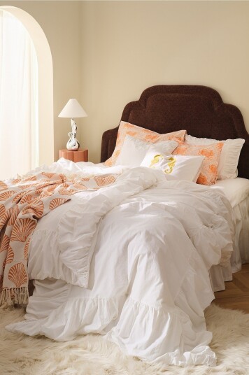 Staycation Sengesett Beautiful i bomullspercale 2 eller 3 stykker Hvit