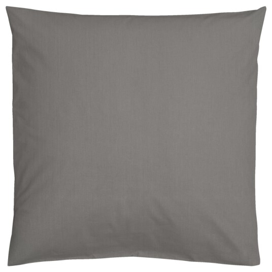 ERWIN M. Putetrekk Sienna konvoluttåpning; 80x80 cm (LxB); Grå