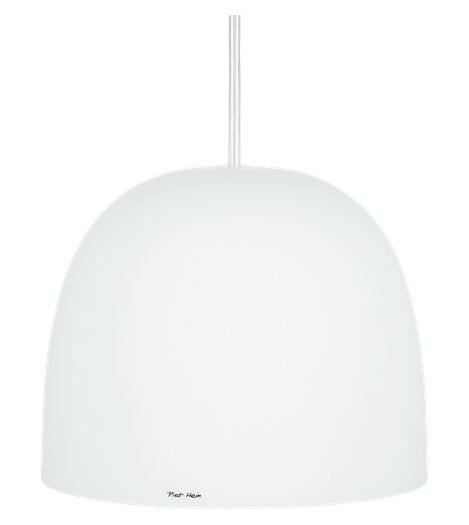 Piet Hein Super 215 Taklampe Opal med Hvit Ledning