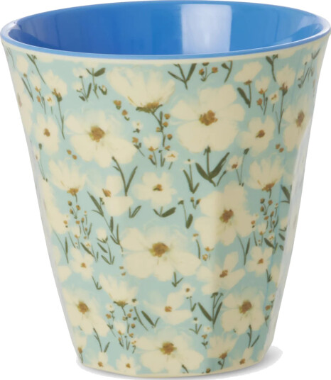 RICE Rice melaminkopp medium Summer bloom RICE Rice melaminkopp medium Summer bloom