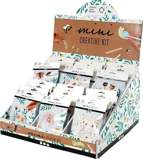 Materiellsett Creativ Company Mini DIY Kit Borddisplay 42 Sett/1 Pk