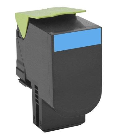 Lexmark 702XC / 70C2XC0 Cyan Return Program Toner - Laser toner Blå