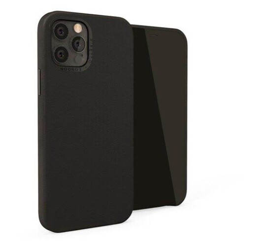 Pipetto Magnetic Leather Case for iPhone 12 mini - with magnetic holder