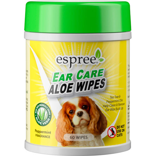 Espree Ørepleie Aloe Wipes 60 stk.