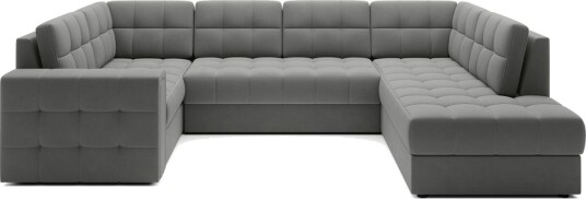 Seksjon Eltap Blewett 299x198x82 cm Sola 4 Grå Høyre