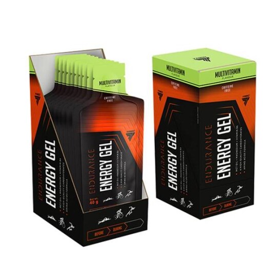 TREC NUTRITION Trec Energy Gel 40gx10 stk - energidrikke i porsjonstype