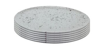 Aida Raw Middagstallerken Nordic Grey 6 stk. 28 cm Aida Raw Middagstallerken Nordic Grey 6 stk. 28 cm