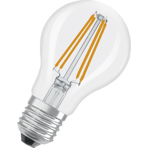 Ledvance E27 standardpære 2700K 5,9W clear 105 x 60 mm