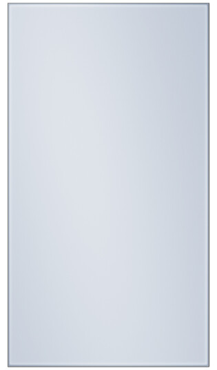 Samsung BESPOKE øvre panel for 185cm kombinert kjøl og frys, Satin Sky Blue (Glass)