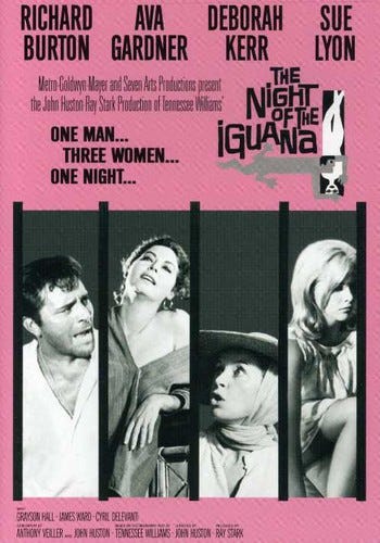 The Night of the Iguana (1964) / Iguananatten DVD