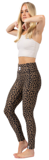 Pocket Tights W Leopard L