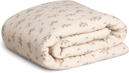 Garbo&Friends Bluebell Muslin polstret pledd 100x140 cm