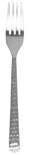 Broste Copenhagen Hune spisegaffel Brushed satin hammered Broste Copenhagen Hune spisegaffel Brushed satin hammered