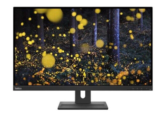 Lenovo ThinkVision E27q-20 27" QHD IPS Skjerm med 75Hz - Svart Lenovo ThinkVision E27q-20 27" QHD IPS Skjerm med 75Hz - Svart