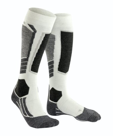 FALKE SK2 Woman Knee-high Socks Off-White 41-42 FALKE SK2 Woman Knee-high Socks Off-White 41-42