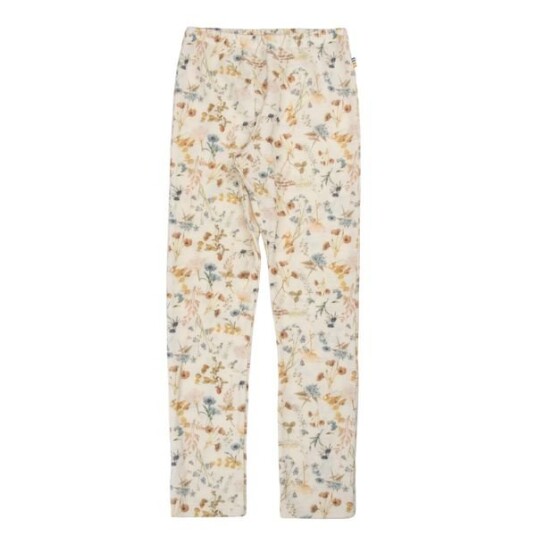Joha Flora ull leggings off white 150