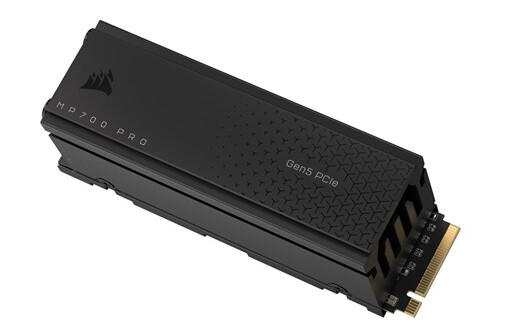 Corsair MP700 Pro SSD - 4TB - Med varmespreder - M.2 2280 - PCIe 5.0