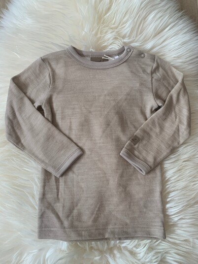 Need It   Trøye i ull/bambus "Digg" Sand