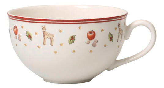 Villeroy & Boch Toy's Delight kopp 30 cl Hvit-rød Villeroy & Boch Toy's Delight kopp 30 cl Hvit-rød