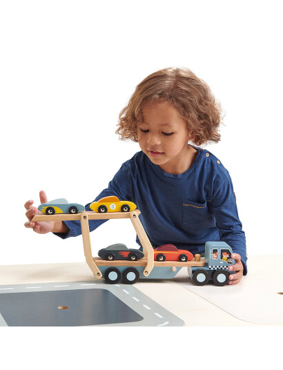 Tender Leaf Car Transporter - Multi/patterned - ONE SIZE Tender Leaf Car Transporter - Multi/patterned - ONE SIZE