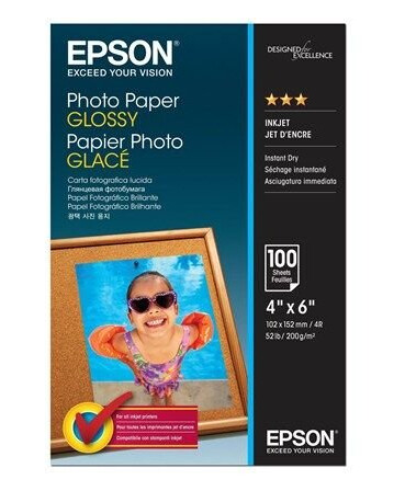 Epson Photo paper glossy 100x150mm Epson Photo paper glossy 100x150mm