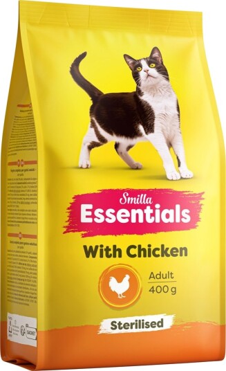 Smilla tørrfôr Adult Essentials Sterilised Tørrfôr Kylling 400 g