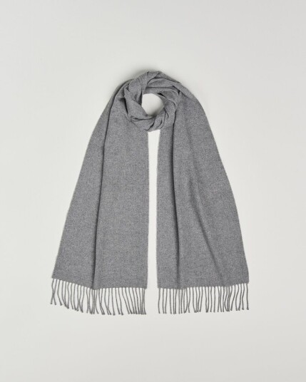 GANT Wool Scarf Grey Melange GANT Wool Scarf Grey Melange