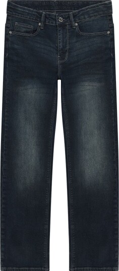 Indian Blue Jeans Jeans - Bred Straight Fit - Dark Denim - Indian Blue Jeans - 8 år (128) - Jeans Blå Marineblå