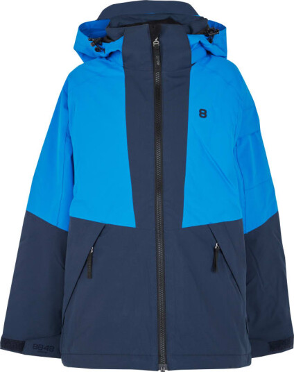 8848 Altitude Juniors' Otis Ski Jacket 140, Navy/Sky Blue