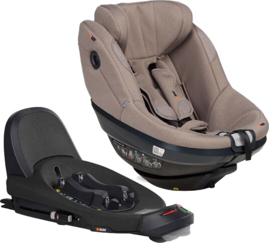 BeSafe Beyond² 360 Dark Sand Soft Breeze Inkl. Base Bilstol