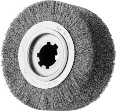 Pferd Rbu 250100/50,8 Inox 0,35 25 Cm 25 Cm Stål Ikke Jernholdig Metall Bronse Rustfritt Stål Aluminium 3600 O/Min 1 Stk