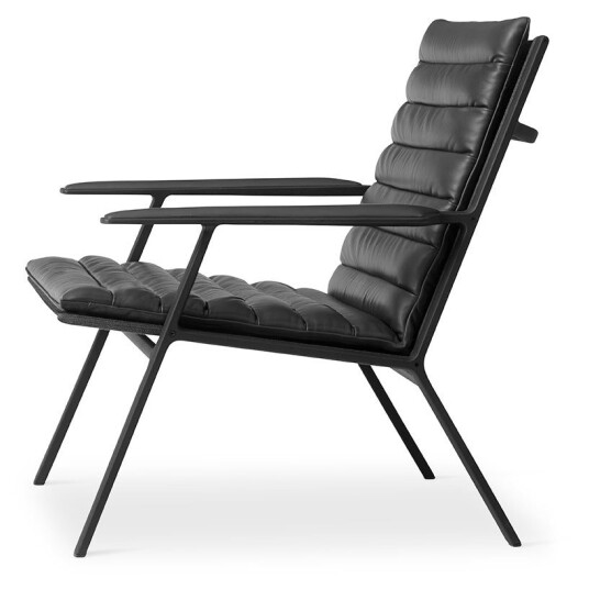 Vipp 456 Loungestol Sort Vipp 456 Loungestol Sort