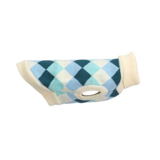 Little&Bigger Rutete Hundegenser Turkis 60 