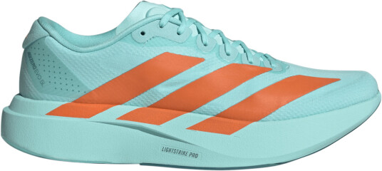 Adidas Men"s Adizero Evo SL Flash aqua / Impact orange / Arctic fusion 42 Adidas Men"s Adizero Evo SL Flash aqua / Impact orange / Arctic fusion 42