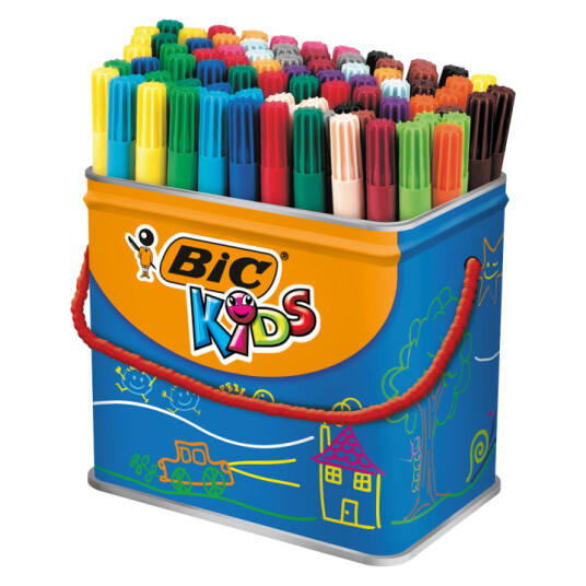 BIC Kids Visa Drum Tusjpenner 84-set