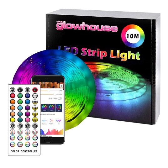 The Glowhouse Ltd RGB LED Lysslynge - 20 meter