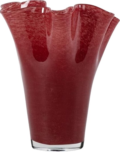 Sagaform - Viva vase 20 cm vinrød