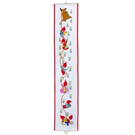 Permin broderisett Gnomes in rope 22x115cm