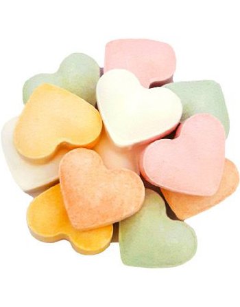 1 kg Hjärtans Mix Hjerteformet Sukkertøy med Fruktsmaker 1 kg Hjärtans Mix Hjerteformet Sukkertøy med Fruktsmaker