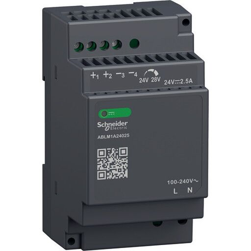 Schneider Electric Power supply 24v 2.5a modular (3606481500175) Schneider Electric Power supply 24v 2.5a modular (3606481500175)