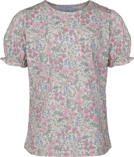 Vilje & Ve Mia t skjorte til jente printed blue 98 98