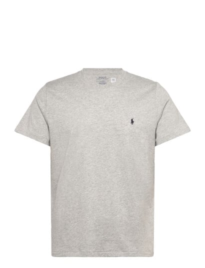 Ralph Lauren Polo Bci Liquid Cotton Sle Top Grey L