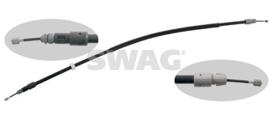 Swag Tautrekk parkeringsbrems SWAG 10 93 4908