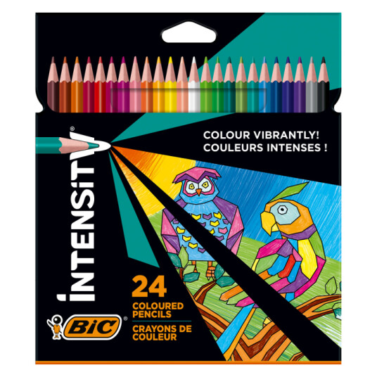BIC Intensity Fargeblyanter 24-pakke