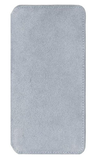 Krusell Samsung Galaxy S10 Krusell Broby Slim Wallet Semsket Skinn Flip Deksel med Lommebok - Grå