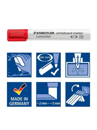 Staedtler Whiteboard marker Lumoc. 4pcs.Box Staedtler Whiteboard marker Lumoc. 4pcs.Box