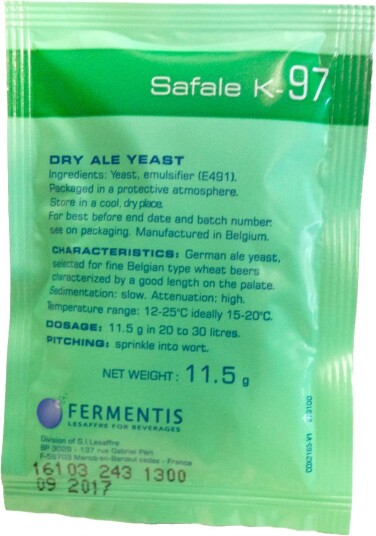 Safale K-97 11,5g Safale K-97 11,5g