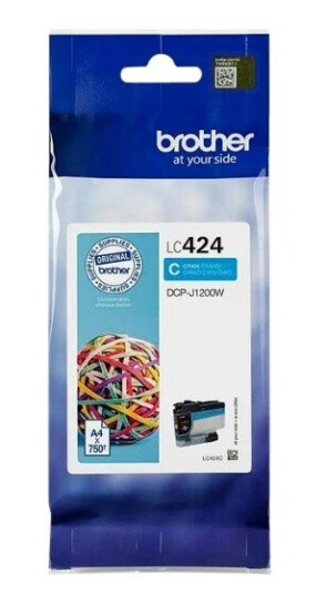 Brother Originale Blekkpatroner Brother Lc424 - Cyan